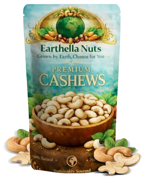 earthella nuts premium cashews 200g